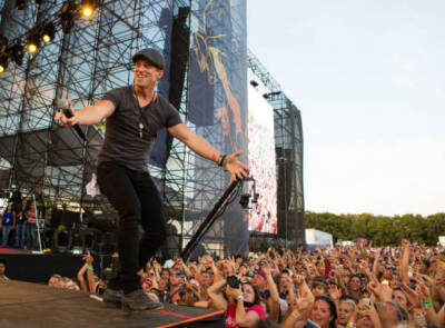 Keifer Thompson of Thompson Square at the 2013 Faster Horses Festi- Old Photo 4