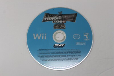 WWE SmackDown vs Raw 2008 Feat ECW (Wii, 2007) DISC ONLY
