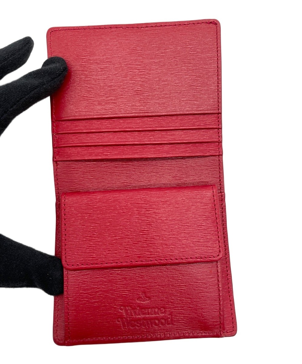 Vivienne Westwood Tonal ORB Bi-fold Wallet Red | eBay