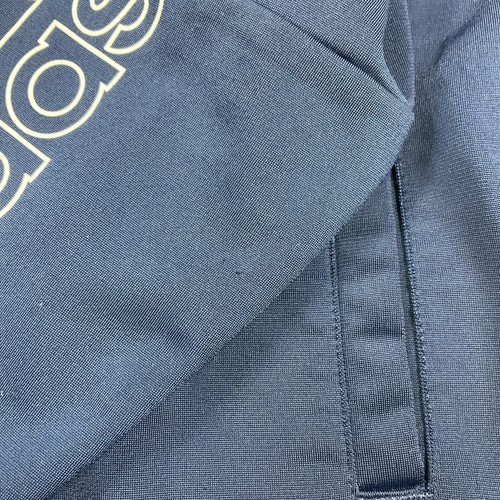 Adidas Youth Boys Track Jacket Navy Blue Full Zip Size 5 - Picture 10 of 11