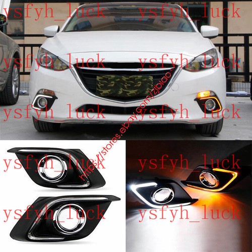 FOR MAZDA 3 AXELA 2014-2016 DRL LED 