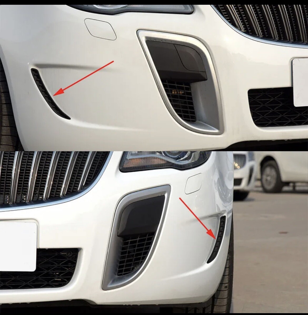 Spoiler Anteriore RDX Vario-X Per Opel Insignia OPC (fino Al 2013) - In PUR, Non Verniciato, Kit Di Montaggio Incluso - 2