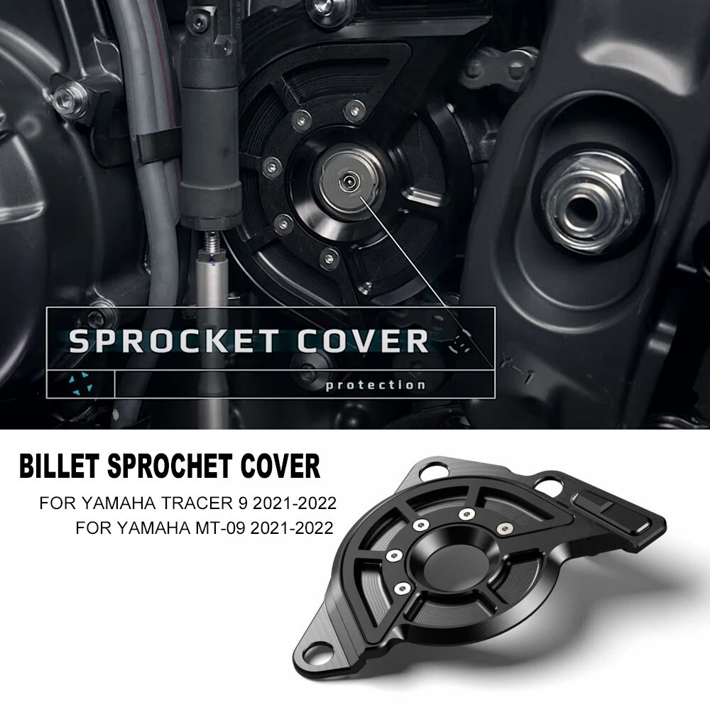 Motorcycle Chain Guard Cover Left Front Sprocket For Yamaha MT