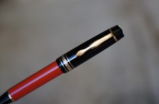 STYLO BILLE MONTBLANC HEMINGWAY NOIR & CORAIL - EDITION LIMITEE ECRIVAINS - RARE
