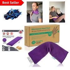 Aromatherapy Wheat Heating Pad - Soft Microwavable Relief for Neck  Shoulders