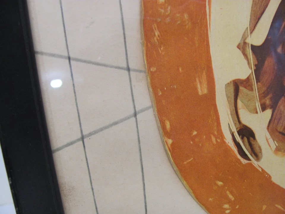 PABLO PICASSO PLACA CERÁMICA LITOGRAFÍA TAURINA 1957 ENMARCADO SKIRA 15,5 h x 12" Foto 4 de 4