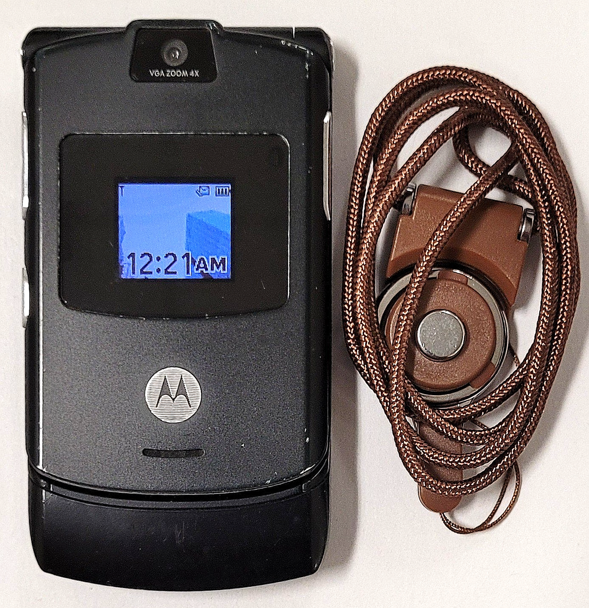 Motorola RAZR / Razor V3 - Black and Silver ( AT&T ) Cellular GSM