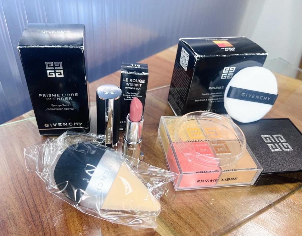 Givenchy Prisme Libre Loose Powder #6 Flanelle Epicee Original + Mini Lipstick + - Image 3 of 4