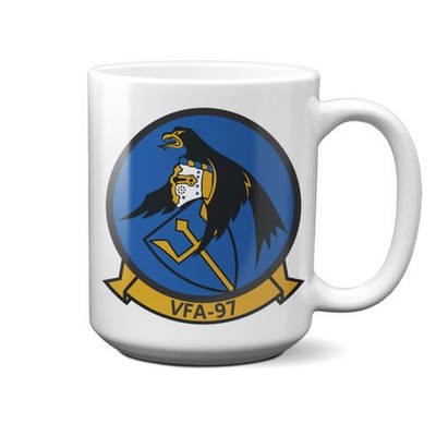 Strike Fighter Squadron VFA-97 Warhawks 15 oz Mug
