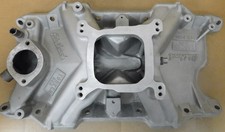 Edelbrock 2735 Torker Sb Mopar 318-360 Intake Single Plane 4150 Flg