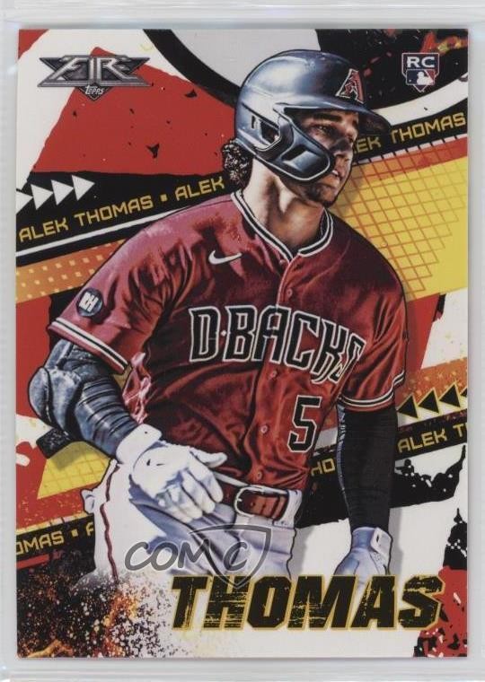 2022 Topps Fire Alek Thomas #117 fm0