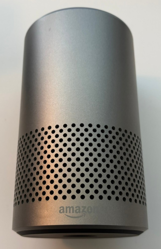 Amazon Echo 2nd Gen Smart Speaker - Silver (No Power Cord) - Afbeelding 1 van 6