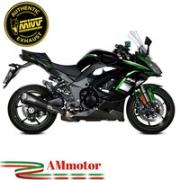 Auspuff Motorrad Mivv Kawasaki Ninja 1000 SX 2023 Endtopf Delta Race Schwarz