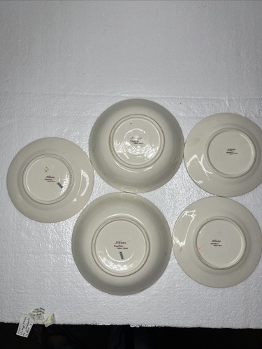Nasco Mountain Woodland three 7in Dinner Plates & two 7in Bowl - Picture 7 of 12