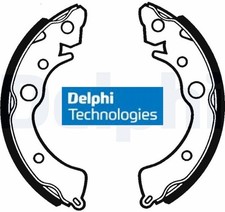 Delphi LS1288 Bremsbackensatz 4 Bremsbacken Trommelbremse für Honda für Rover 