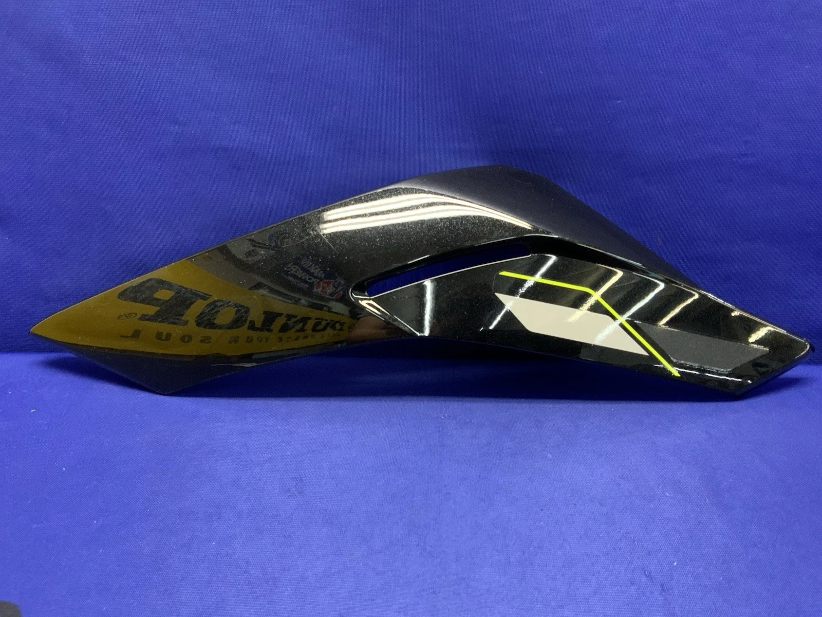 Triumph Left Belly Pan Panel Phantom Black Street Triple RS 23-26 OEM T2317057PR