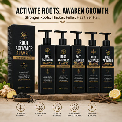 Root Activator Shampoo SPARTAN Hair Loss Shampoo Root Activator (5 PCS x 100ml)