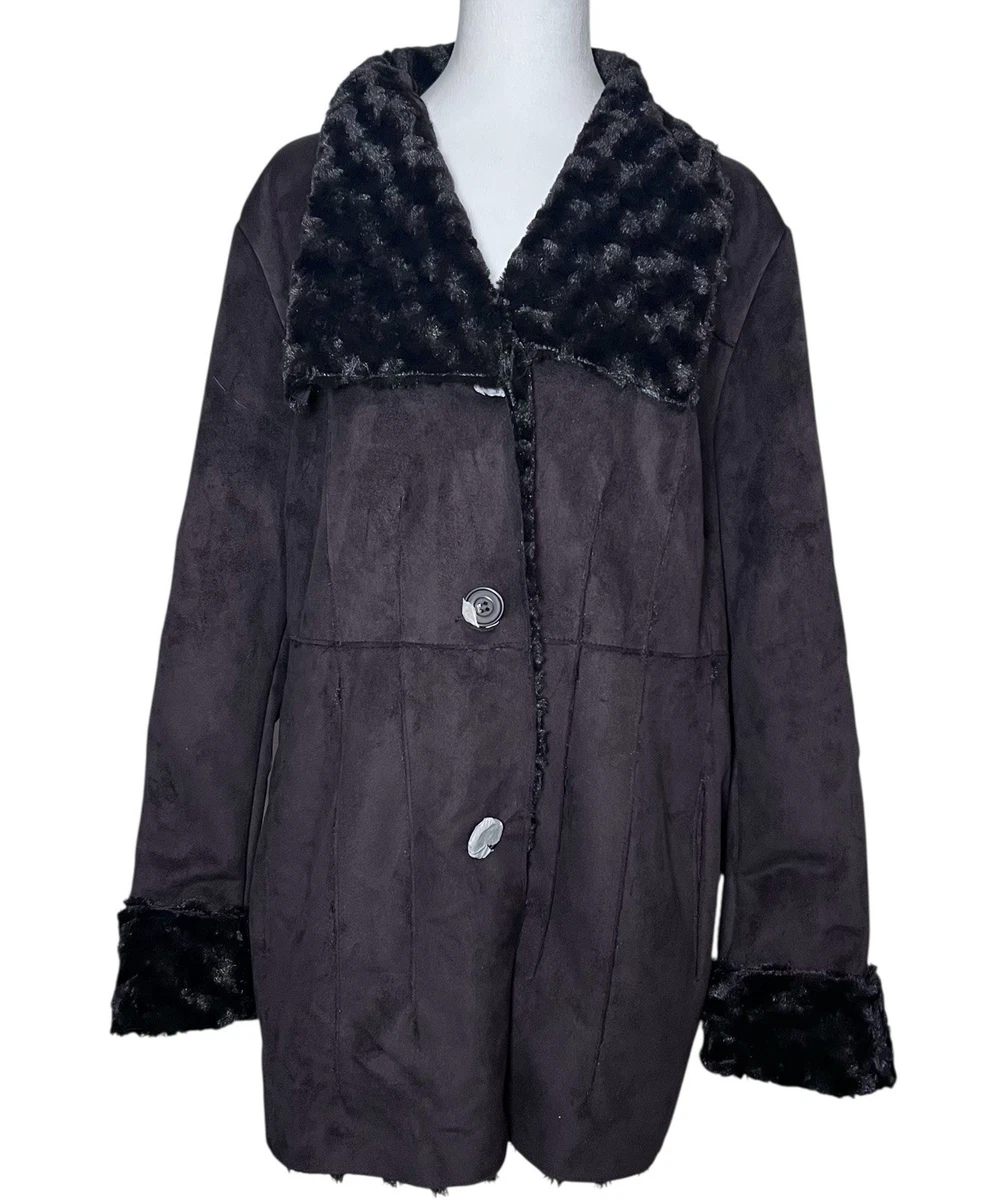 Manteau fourrure de castor long poil en demie peau - Les Fourrures