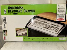Rubbermaid 6110 Under Desk Keyboard Drawer • MicroComputer Accessories  Open Box
