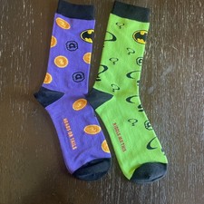 Batman/Riddler DC Comics Unisex Half-Calf Socks