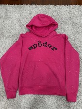 VVS Sp5der hoodie Hot Pink Web Hoodie (Size M...