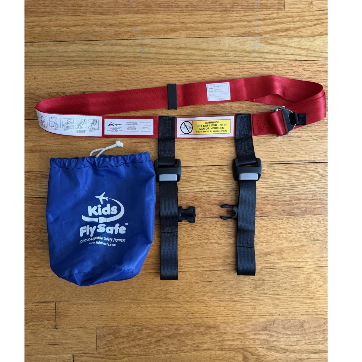 (中古）Kids Fly Safe 子供飛行機用安全ベルト 中古）Kids Fly Safe 子供飛行機用安全ベルトの通販 | RIGHTCLIXS