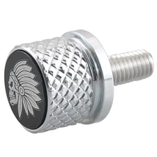 Skull Head Rear Fender Seat Bolt Screw Fit For Indian Chief Chieftain Dark Horse