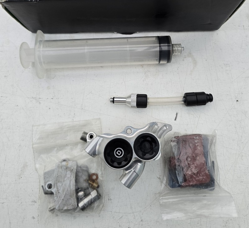 Hope RX4+ Flatmount DOT FMR Caliper Sram Silver