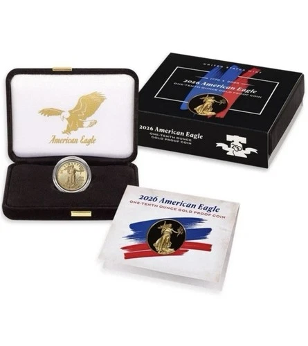 1776-2026-W Semiquincentennial 1/10 oz Proof Gold Eagle w/Box & COA Presale