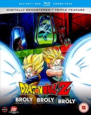 Dragon Ball Z Movie Collection 5 - The Broly Trilogy Blu-Ray