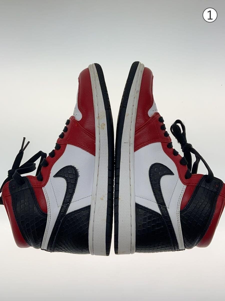 Nike AIR JORDAN 1 RETRO OG High Top Sneakers in Red, Size