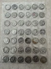 42 Washington/Liberty Silver Quarters 90% Silver Mixed Years