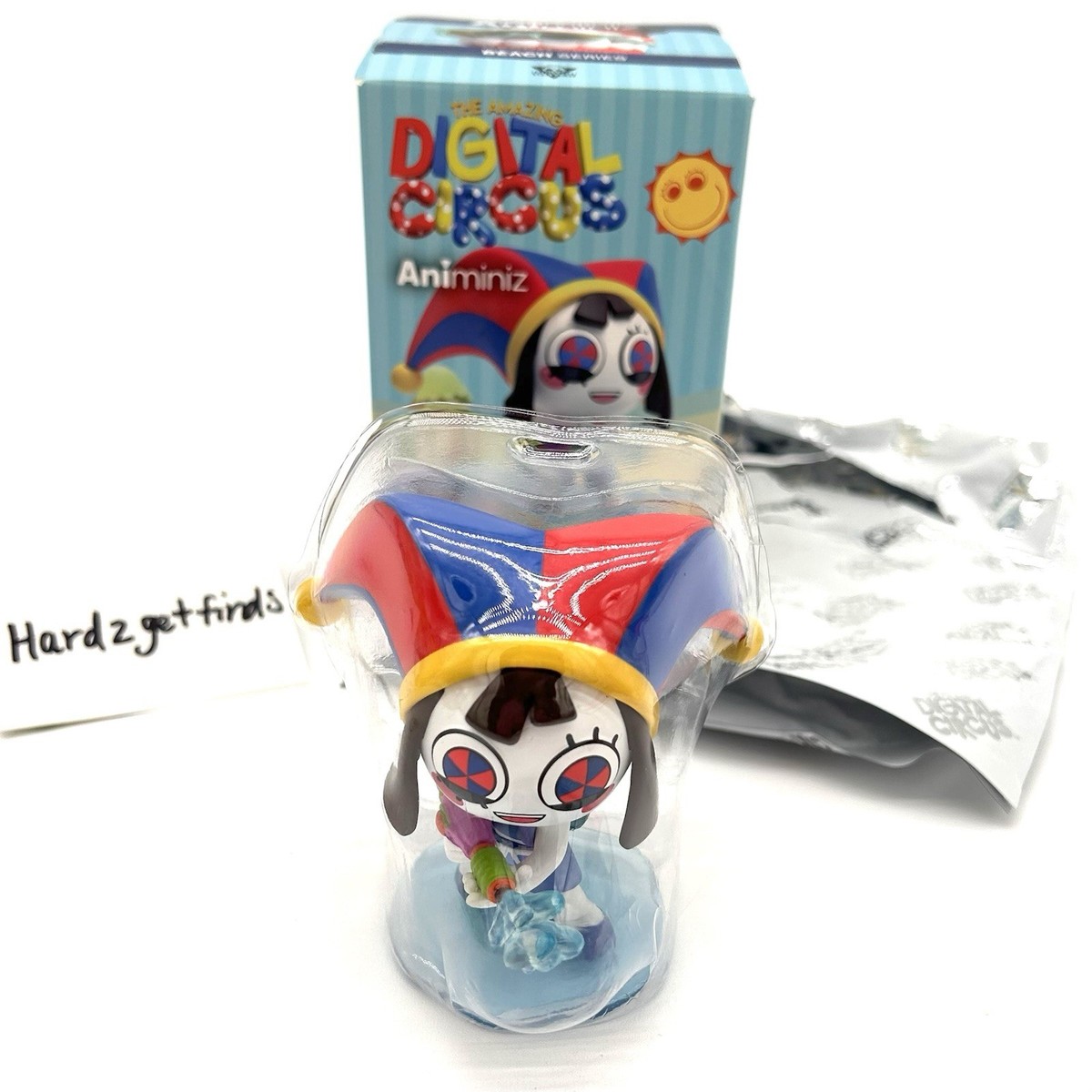 Amazing Digital Circus Aqua Blaster Pomni Figure Beach Series
