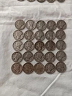 mercury dimes lot of 25