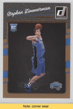 2016-17 Panini Donruss Rookies Stephen Zimmerman #183 READ 0b3
