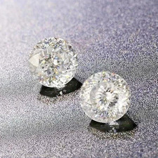 Lab Grown Natural D Color 1 CT Portuguese Cut Loose CVD Diamond VVS1 Certified