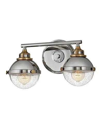 Hinkley Fletcher 8 3/4" High Industrial Nickel 2-Light Wall Sconce - Picture 3 of 10