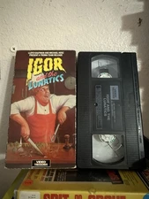 Igor and the Lunatics VHS Team Horror RARE OOP Cult Classic by Lloyd Kaufman