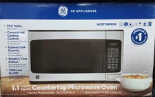 ⚡️GE Appliances 1.1Cu.Ft. Capacity Countertop Microwave Oven, GCST11X1WSS