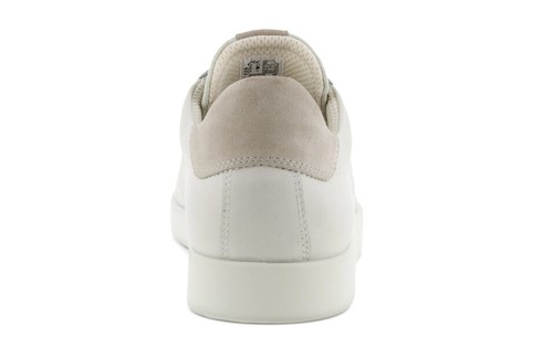NIB - ECCO Street Lite Retro Leather Men Sneakers Sz US12/EU46 Sz US13/EU47 wht - Picture 4 of 6
