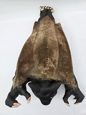 Vtg Large 16  Vampire Dracula Bat Hanging Rubber Scary Halloween Decoration