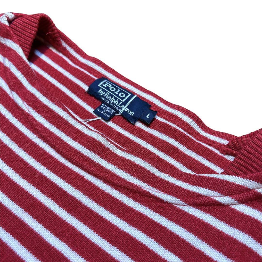 90s Polo Ralph Lauren Boat neck sweater polo ralph lauren cashmere 