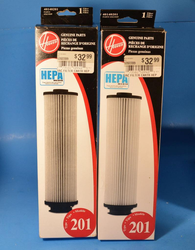 TWO Genuine Hoover HEPA 201 Vacuum Filter Savvy Empower WindTunnel eBay