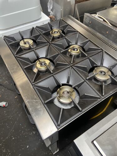 Lincat OD8007 Commercial Gas Cooker 6 Burner+electric Fan Assist Oven,£1500+vat - Picture 2 of 7