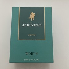 Gebrauchter leerer Parfumflakon und Karton Je Reviens 30 ml Wert Paris