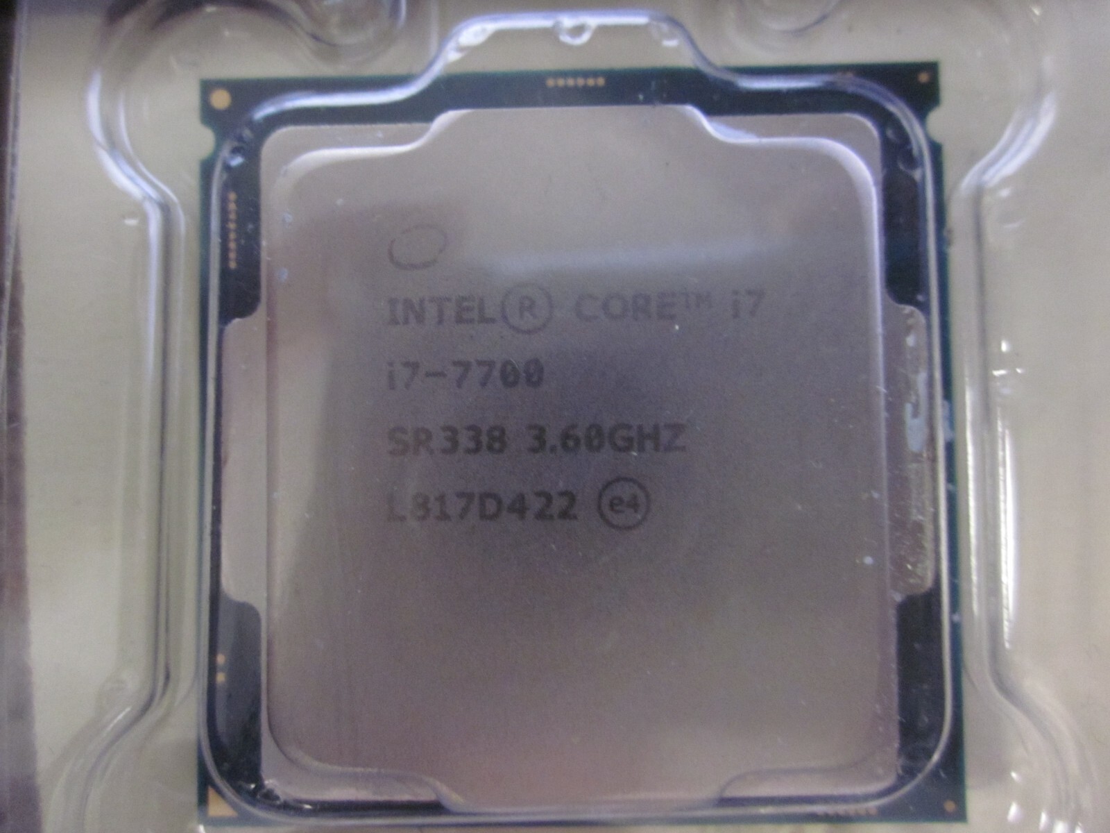 Intel Core I7-7700 @ 3.6GHz 8MB LGA1151 CPU SR338. Available Now for $45.00
