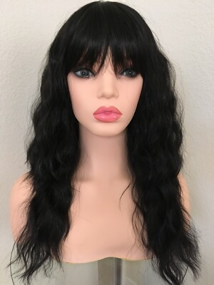 black 20 inch wig