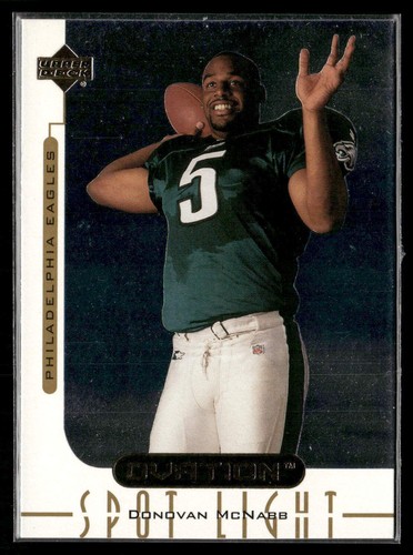 Donovan McNabb 1999 Upper Deck Ovation #OS2 Spotlight Philadelphia Eagles - 第 1/2 張圖片