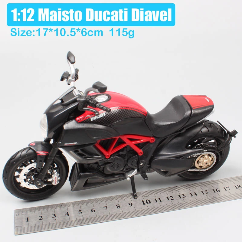 1:12 scale maisto Ducati Diavel street bike diecast motorcycle Cruiser model toy - Image 2 of 4