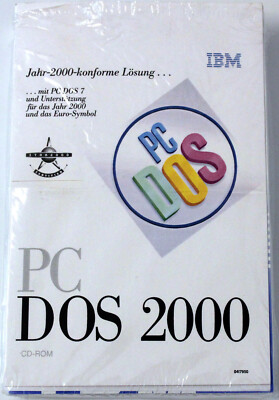 RARITÄT - IBM PC DOS 2000 - Deutsch - CD - NEUWARE